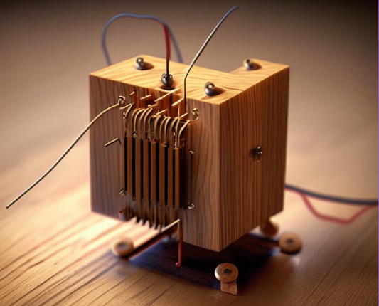 Транзистор из дерева