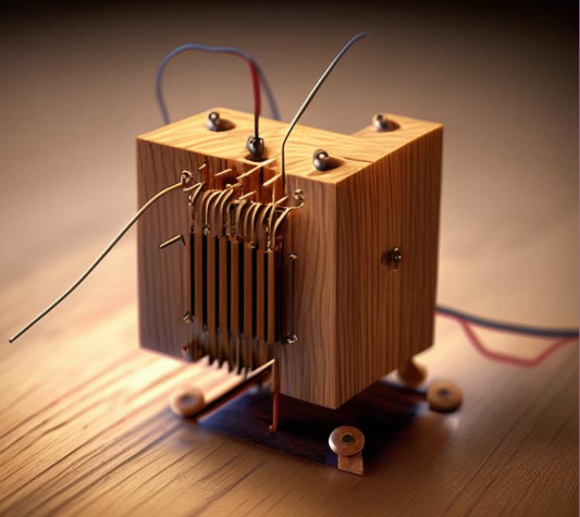 Транзистор из дерева